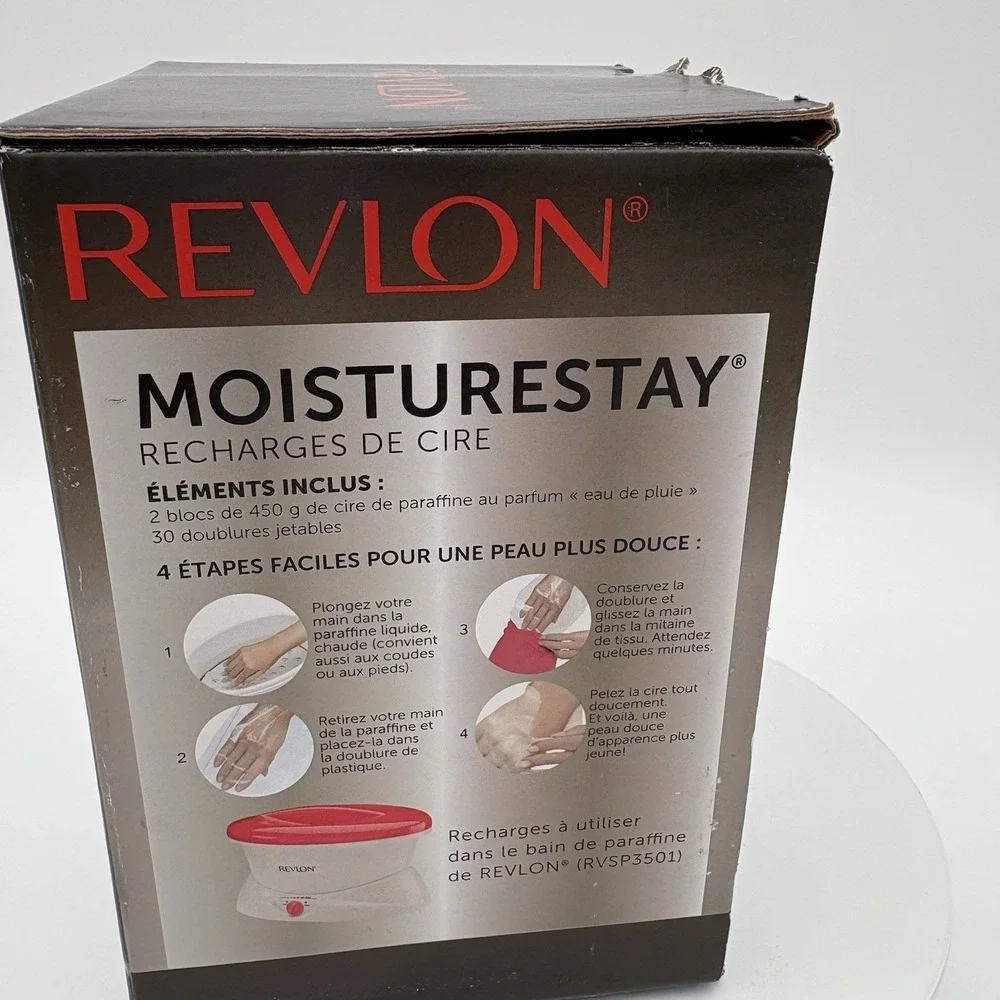 REVLON moisture stay wax paraffin bath refill 2lb Wax‎ Only